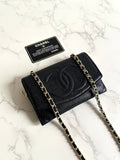 Second-hand Chanel Black Caviar Crossbody Bag/Side Bag/Shoulder Bag