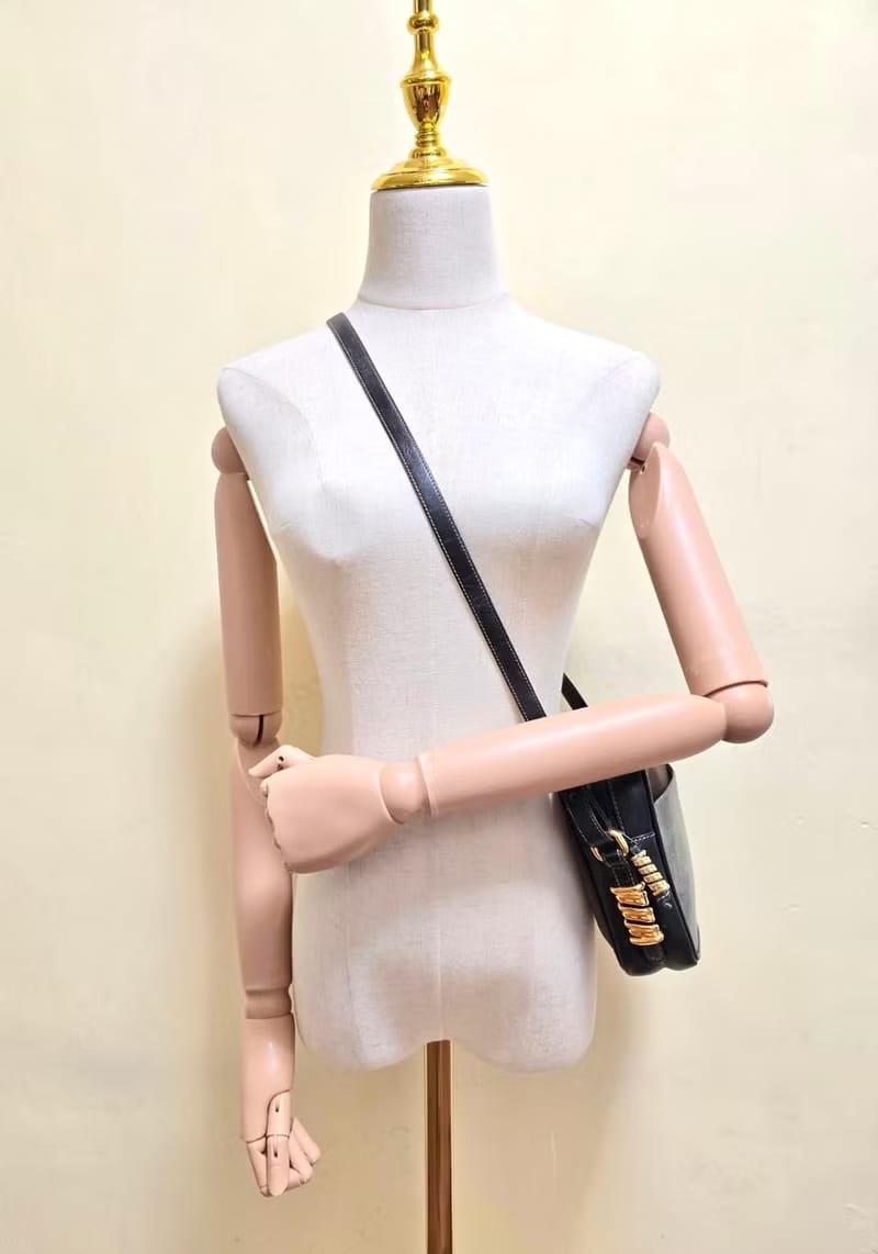 Loewe蛇骨古董相機包/側背包/斜背包/單肩包