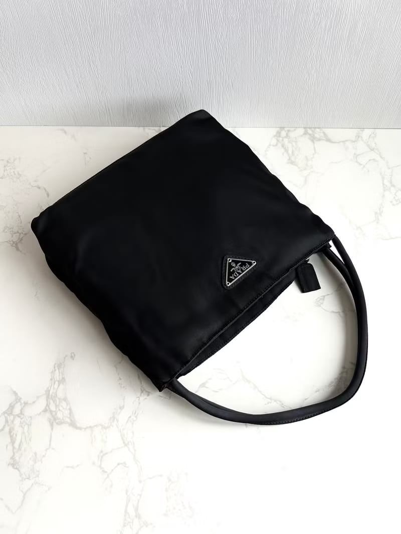 Prada black classic tote bag/shoulder bag/side bag