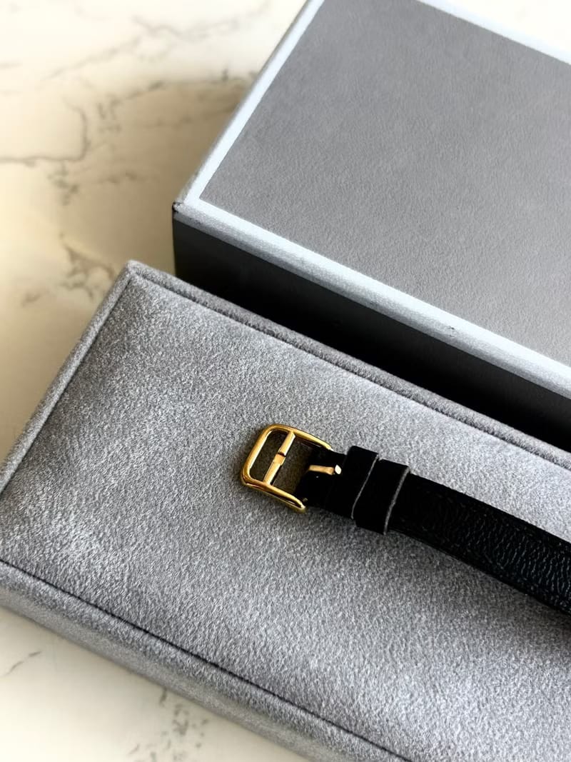 Hermes Arceau Black Gold Dial Pre-owned Watch/Vintage Watch/Wristwatch