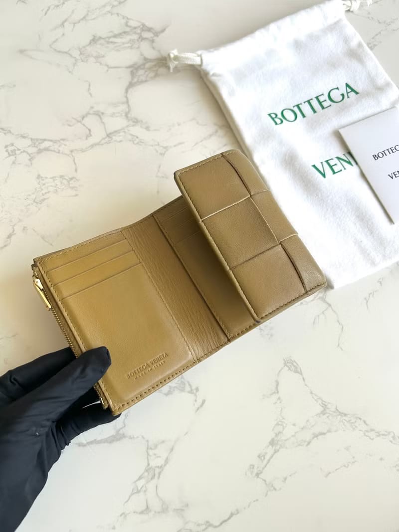 Bottega Veneta BV Cassette Short Wallet/Wallet/Purse/Medium Wallet