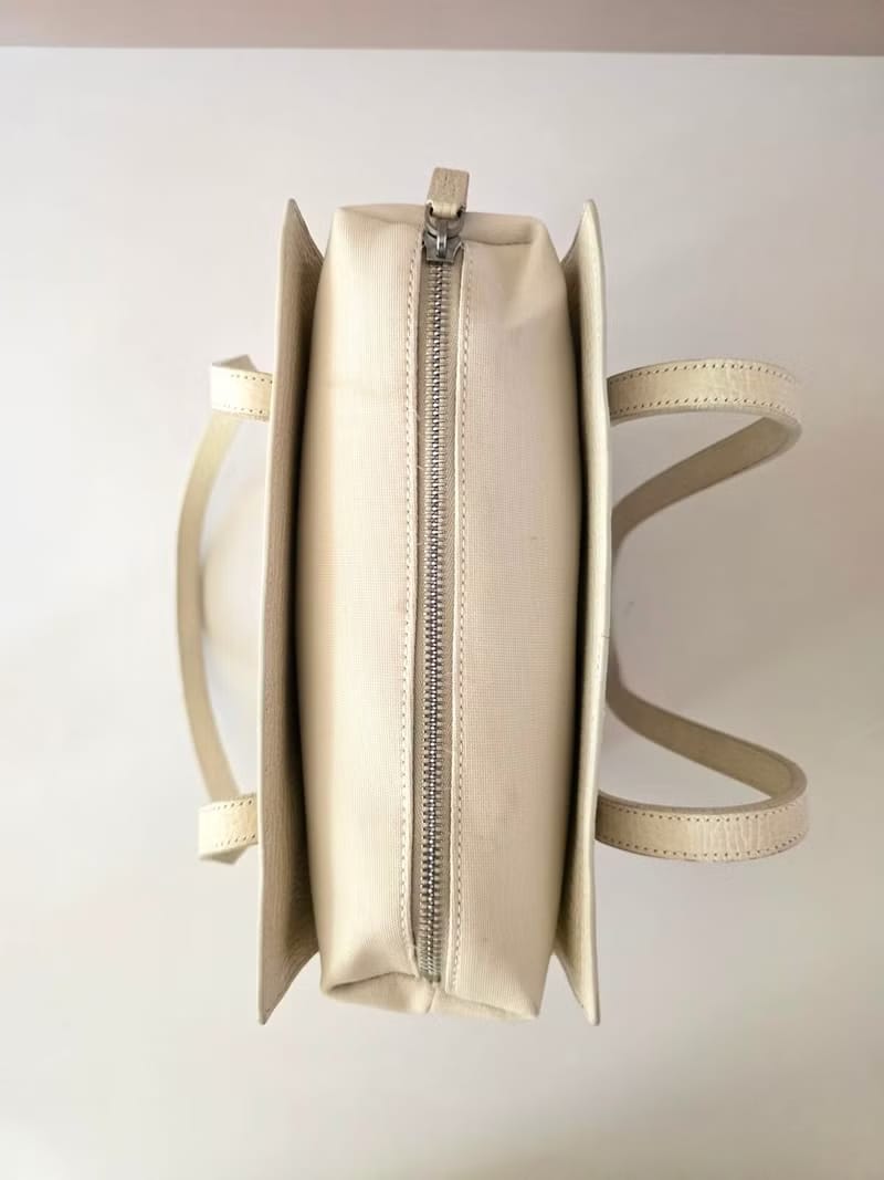 Loewe Off-White Tiered Tote/Crossbody/Shoulder Bag