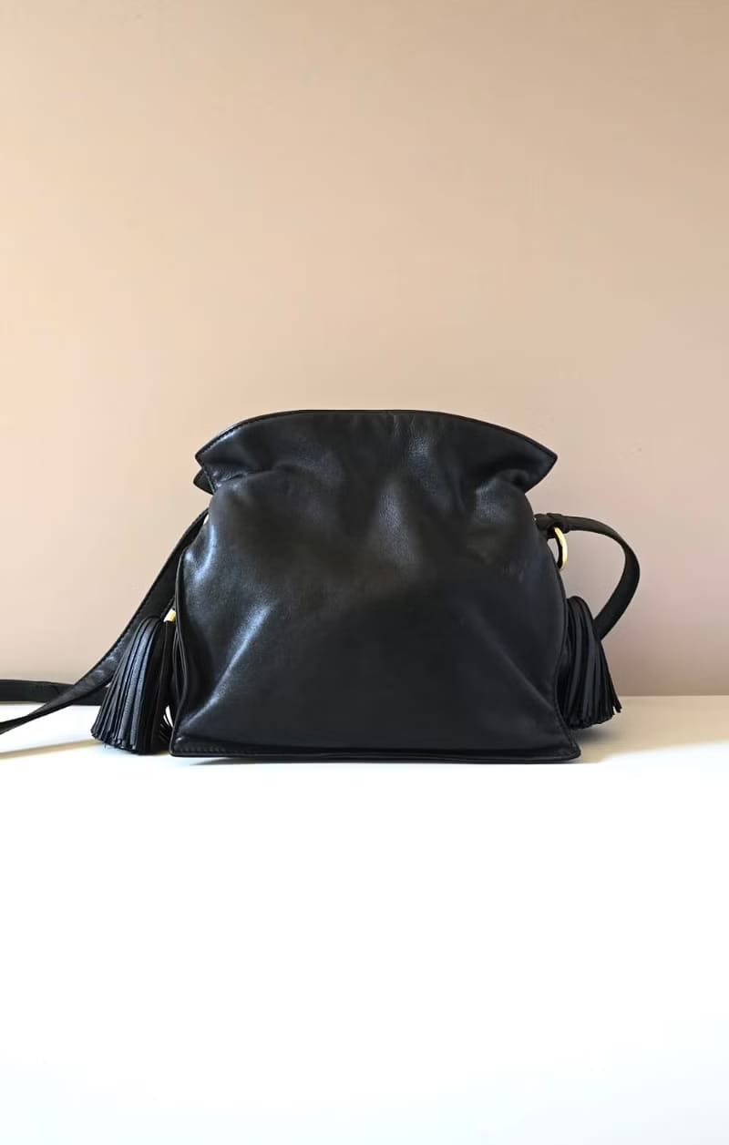 Loewe Flamenco 流蘇中古包單肩包/斜背包