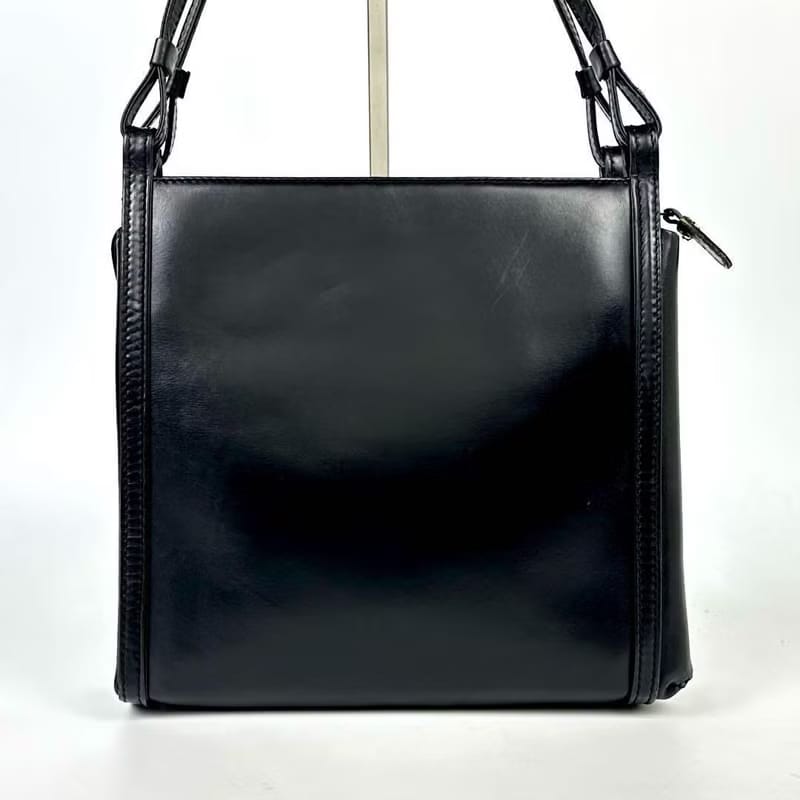 Loewe 黑色銀標側背包/單肩包/托特包