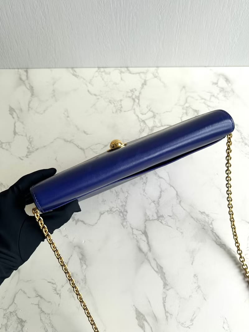 Celine藍色星球翻蓋包/斜背包/單肩包/側背包