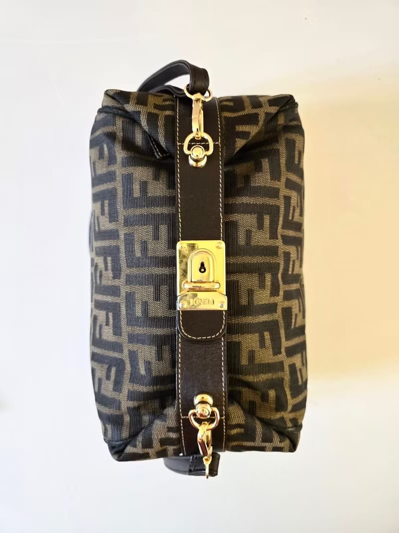 Loewe second-hand color matching box shoulder bag/crossbody bag/shoulder bag