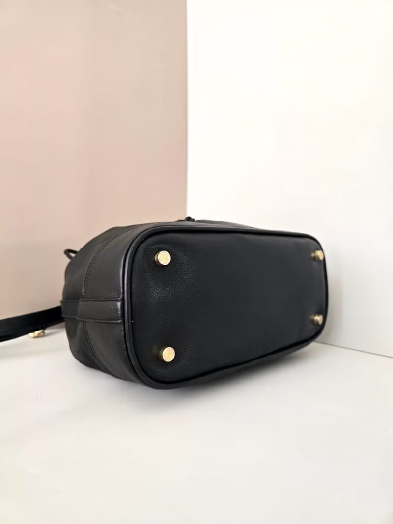 Loewe black vintage bucket bag/shoulder bag/crossbody bag