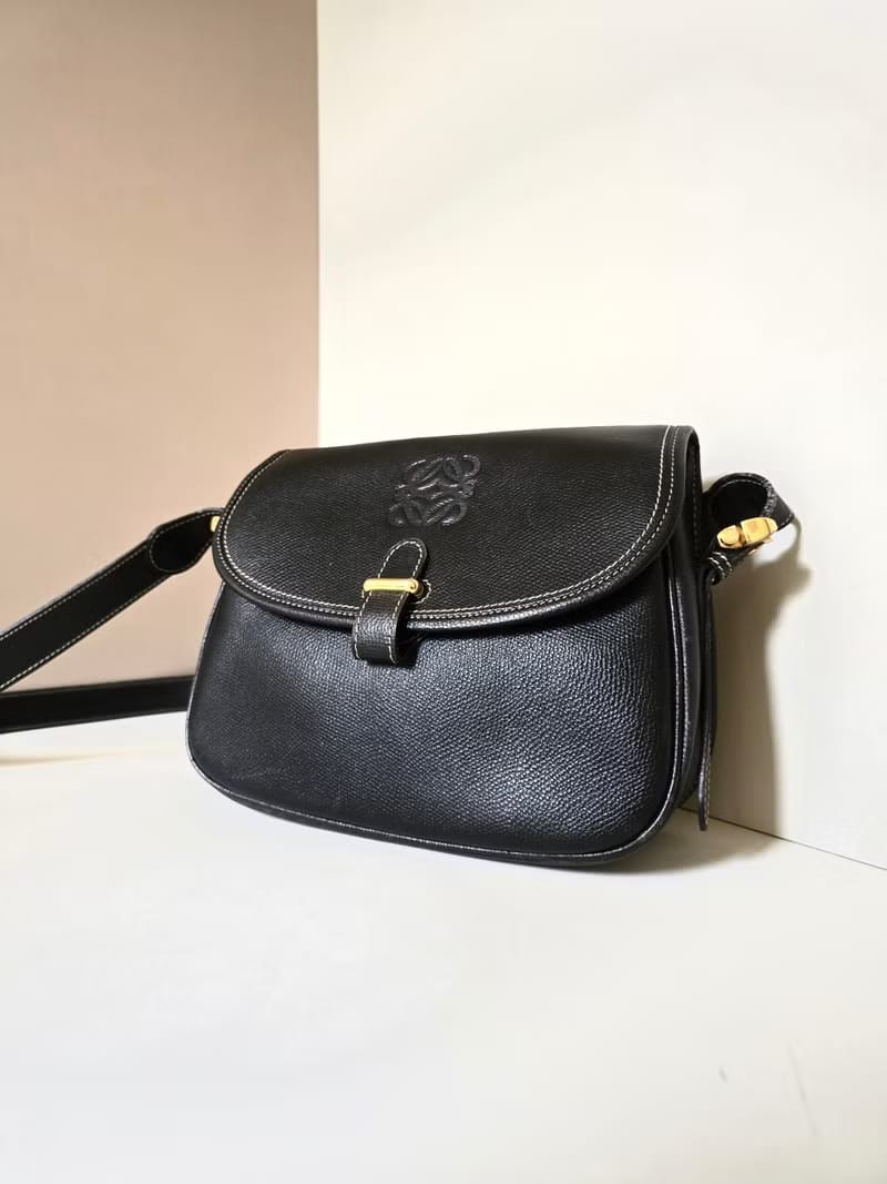 Loewe古董豆腐包/側背包/斜背包/單肩包