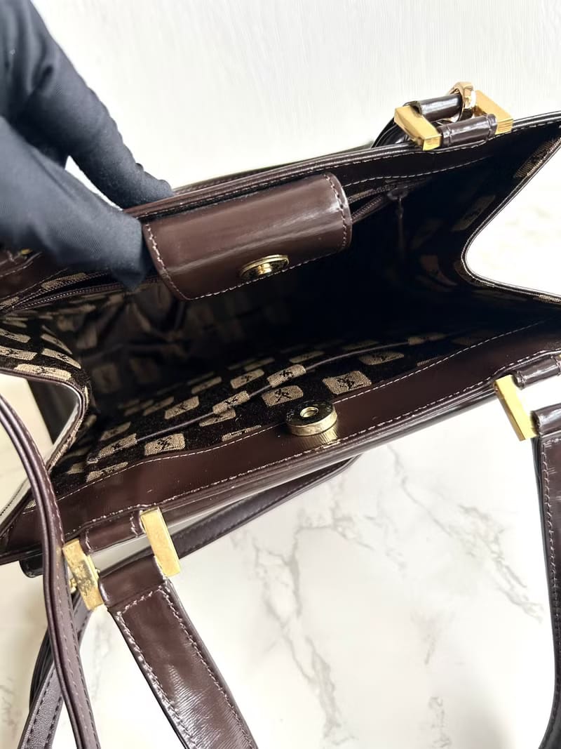 YSL Saint Laurent 拼色皮革凱莉包/斜背包/單肩包/側背包