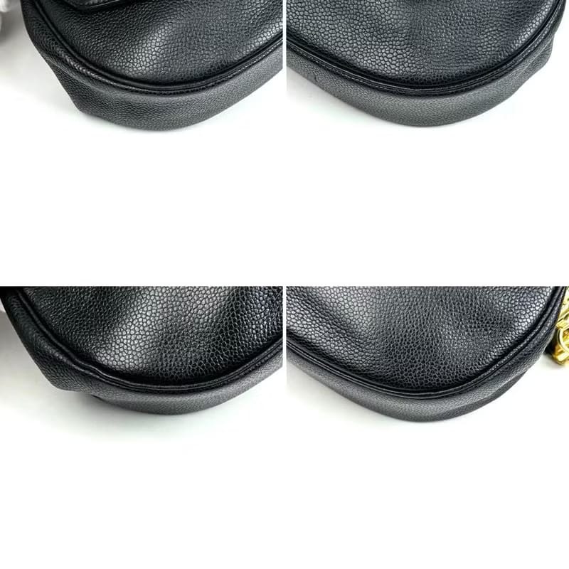 Dior Rare Black Caviar Yuanbao Bag / Shoulder Bag / Crossbody Bag