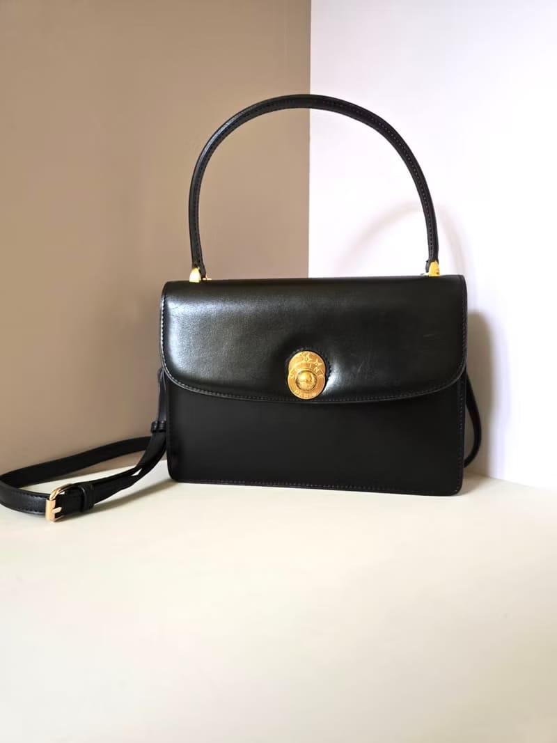 Celine Mobile Planet Black Kelly Shoulder Bag/Side Bag/Messenger Bag