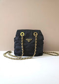 Prada Dark Olive Green Parachute Shoulder Bag/Tote Bag