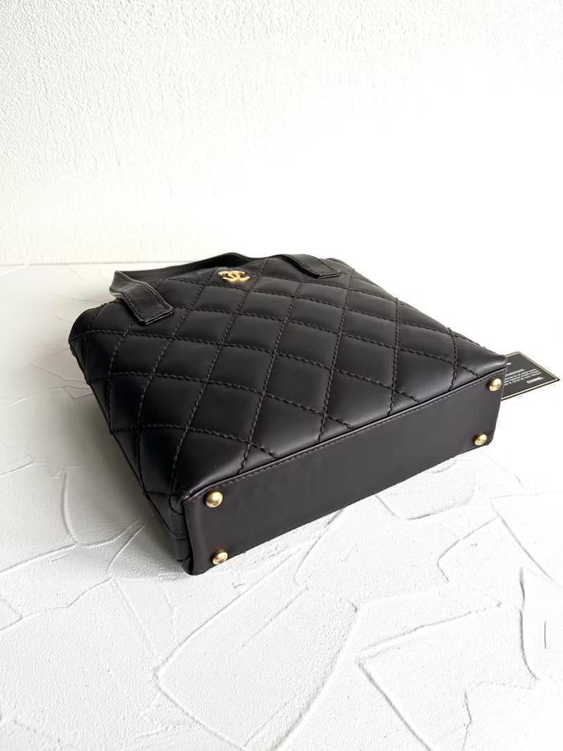 Chanel Vivian dark brown tote bag/side bag/shoulder bag