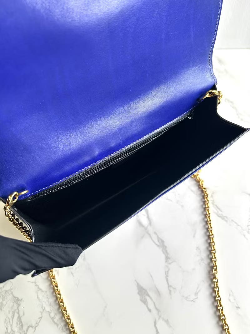 Celine藍色星球翻蓋包/斜背包/單肩包/側背包