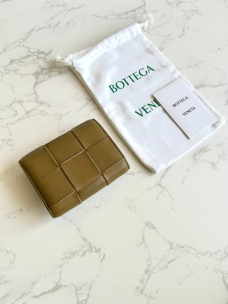 Bottega Veneta BV Cassette Short Wallet/Wallet/Purse/Medium Wallet