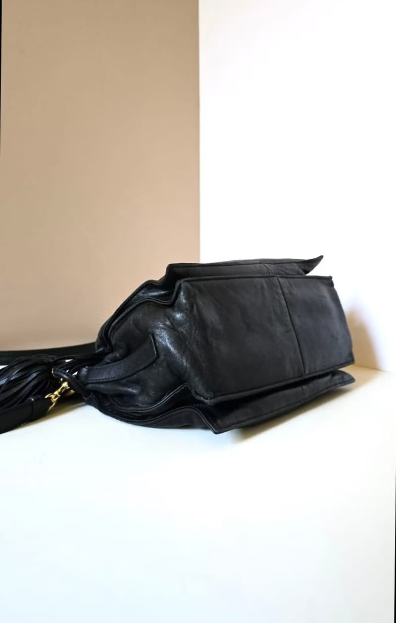 Loewe Flamenco 流蘇中古包單肩包/斜背包