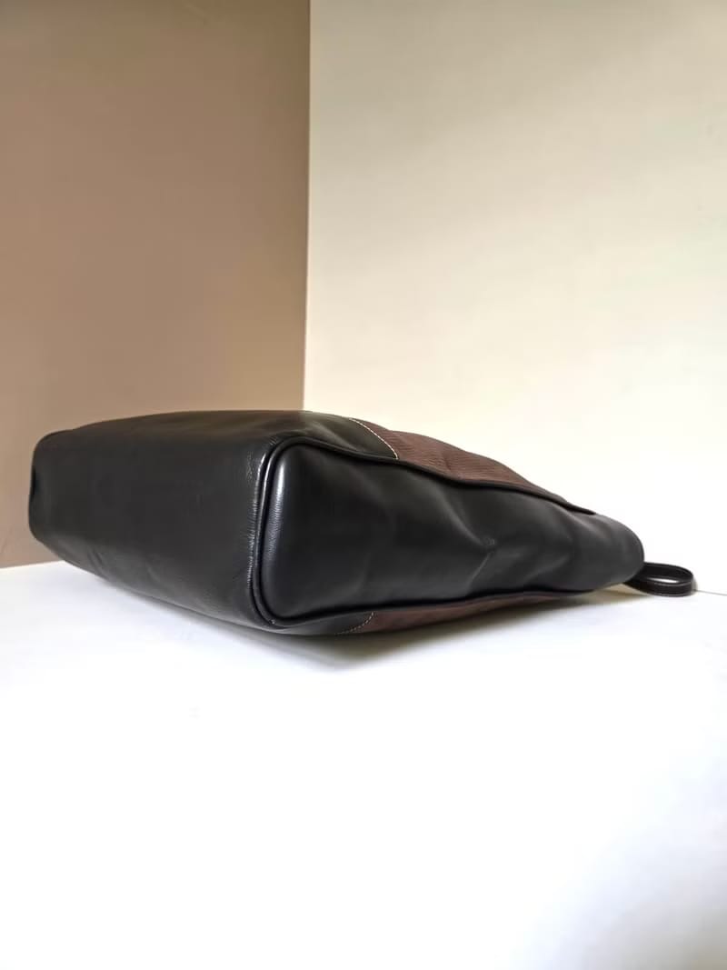 Loewe蛇骨拼色古董托特包/側背包/單肩包
