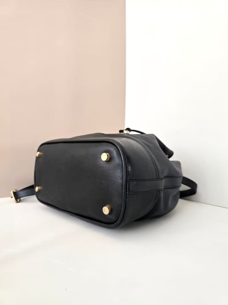 Loewe 黑色中古水桶包/單肩包/斜背包