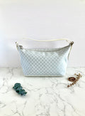 CELINE Baby Blue x White Shoulder Bag 