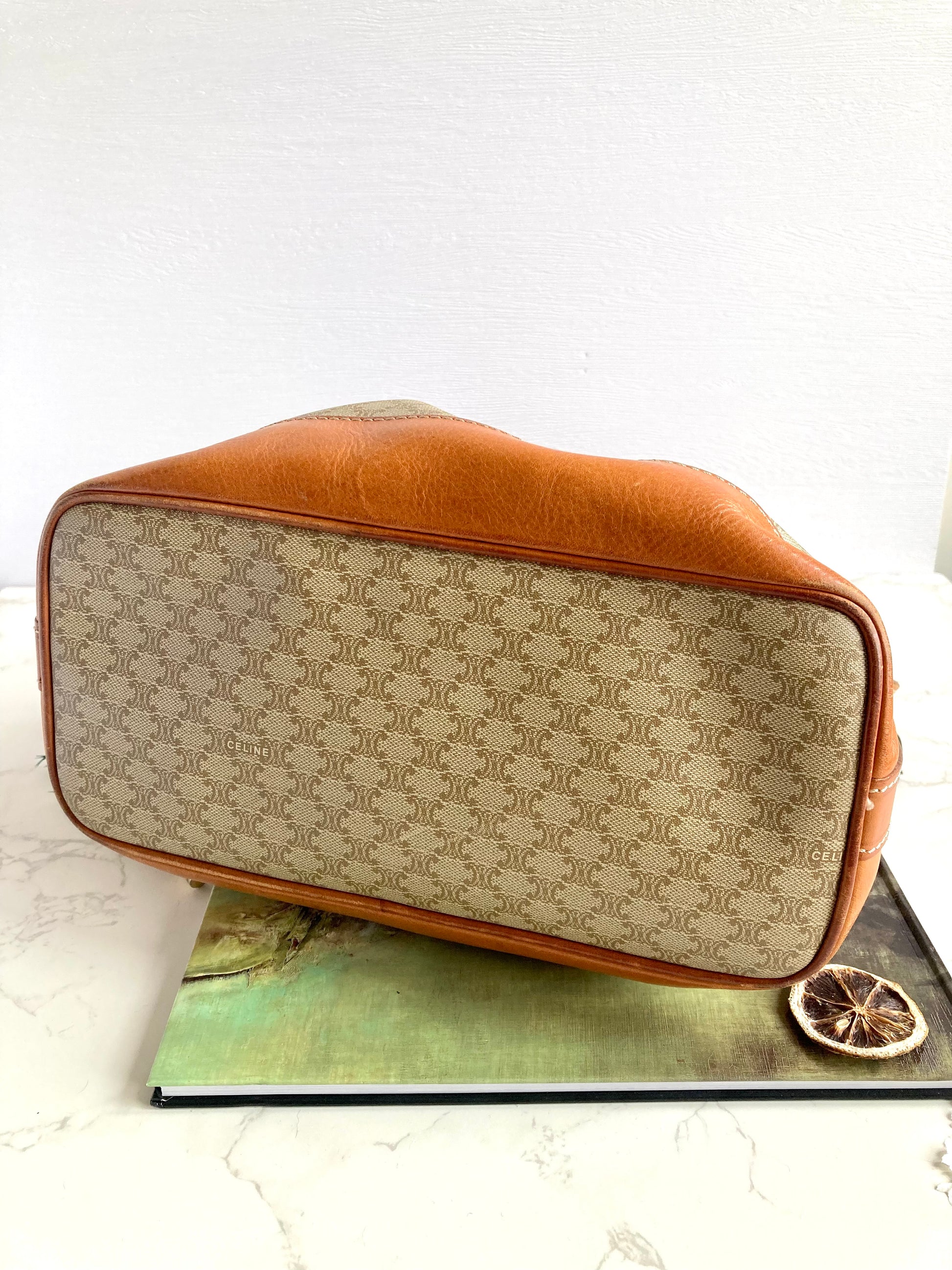 CELINE Monogram Bucket Bag