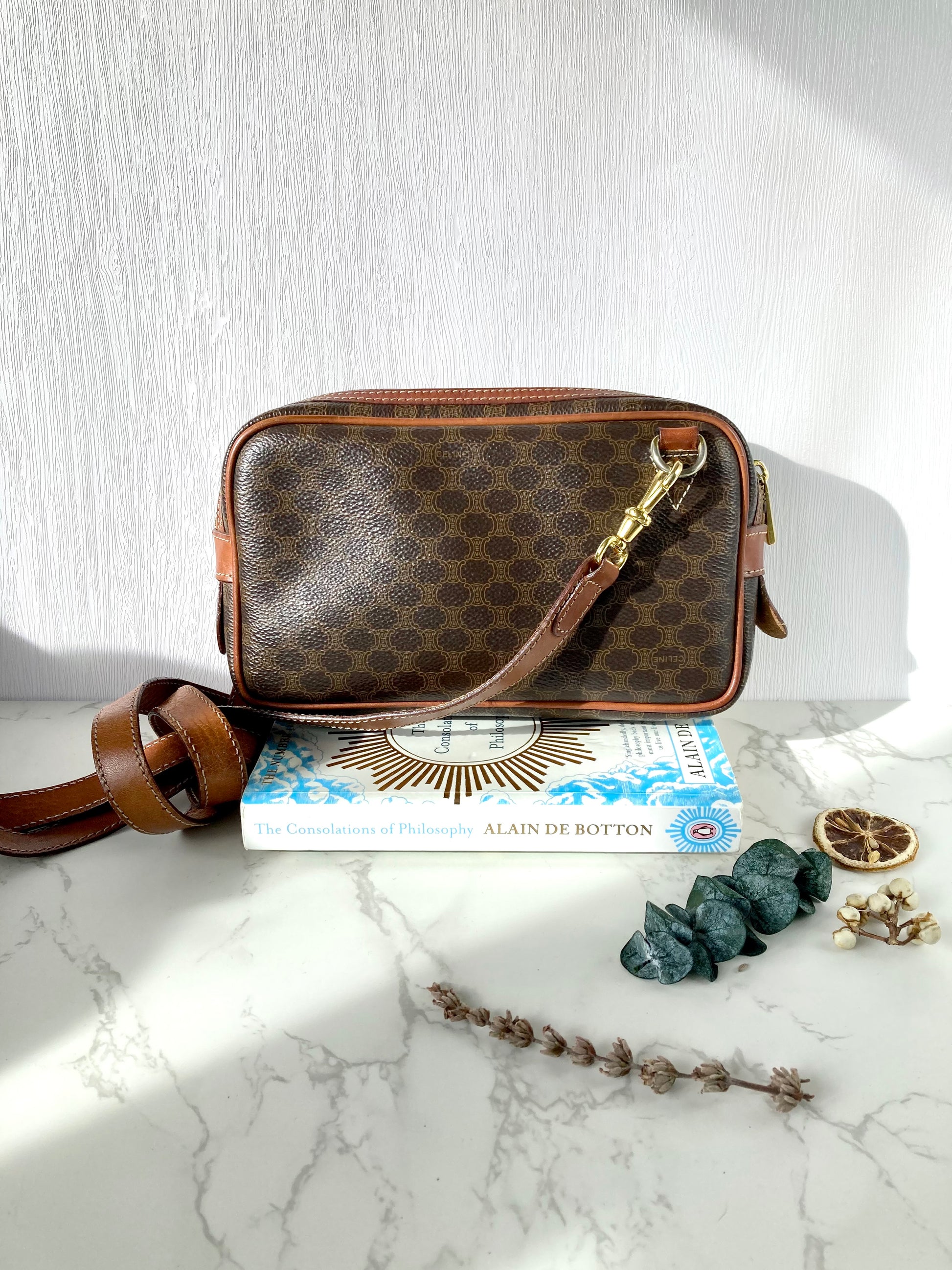 CELINE Monogram Small Crossbody Bag