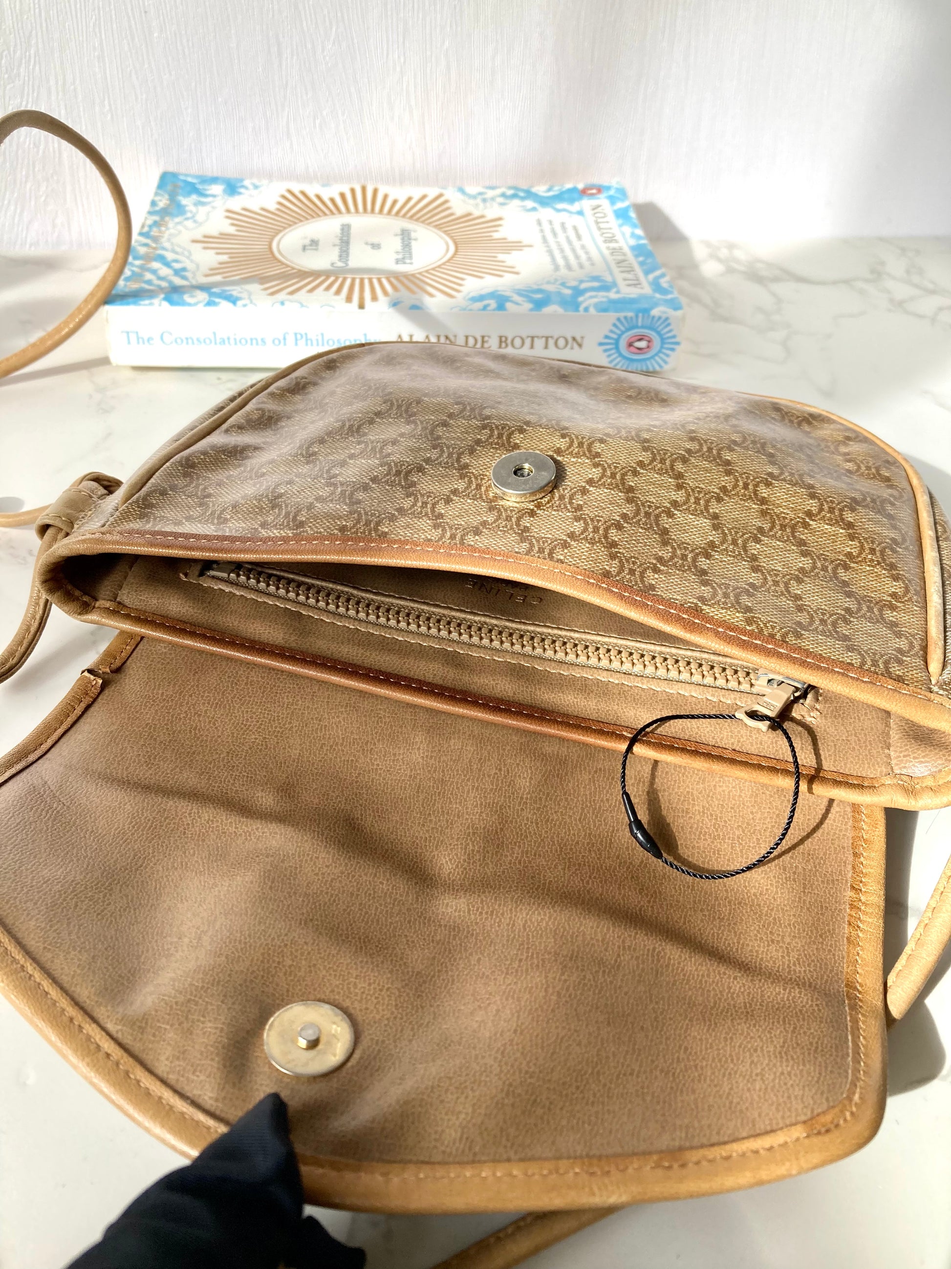 vintage monogram crossbody