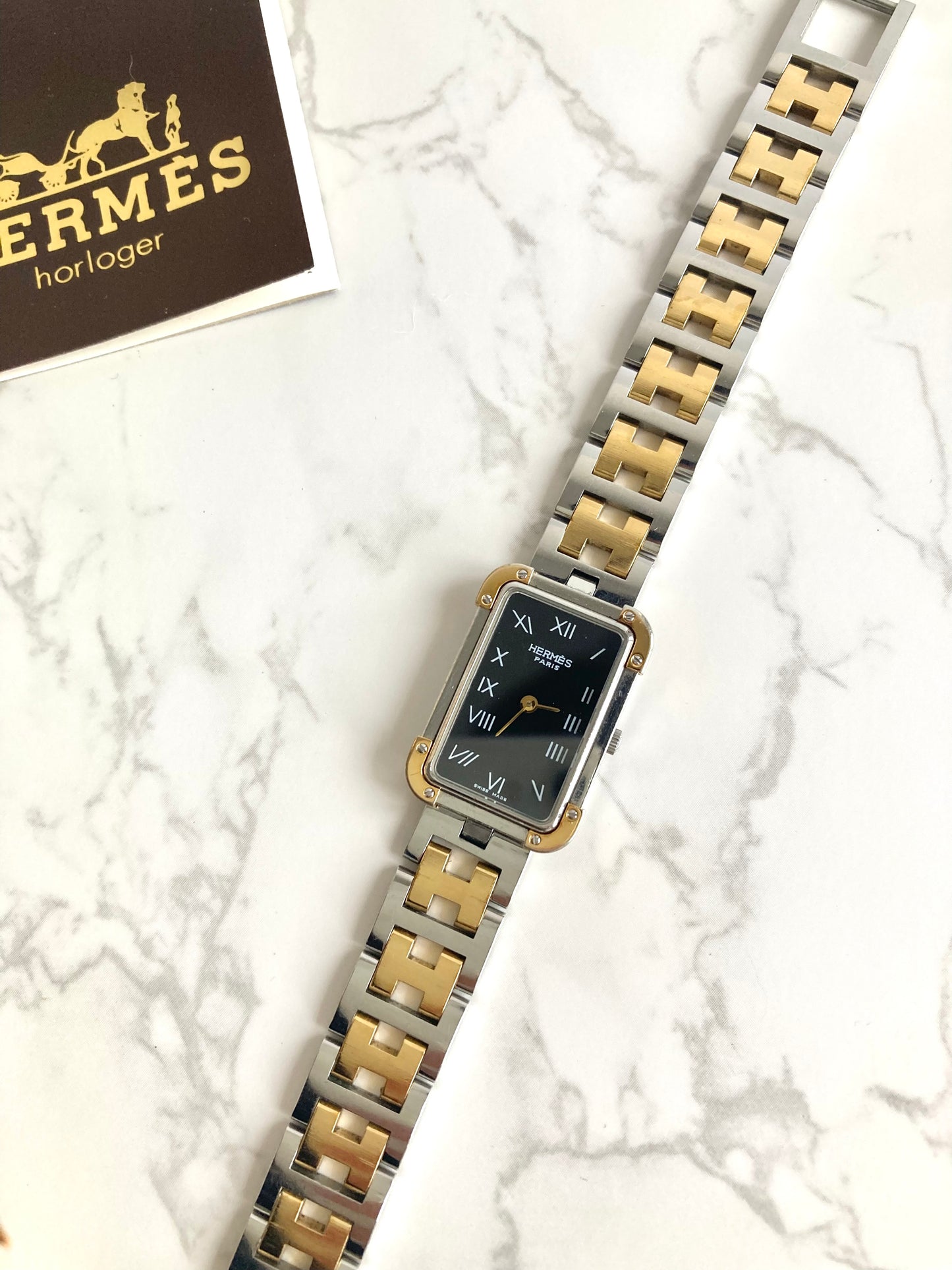 HERMES Croisiere Vintage Lady’s Quartz Wristwatch