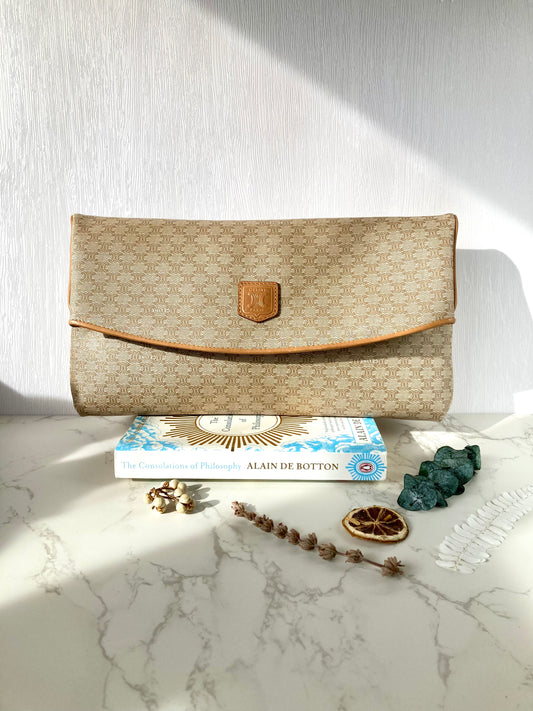 CELINE Monogram Clutch