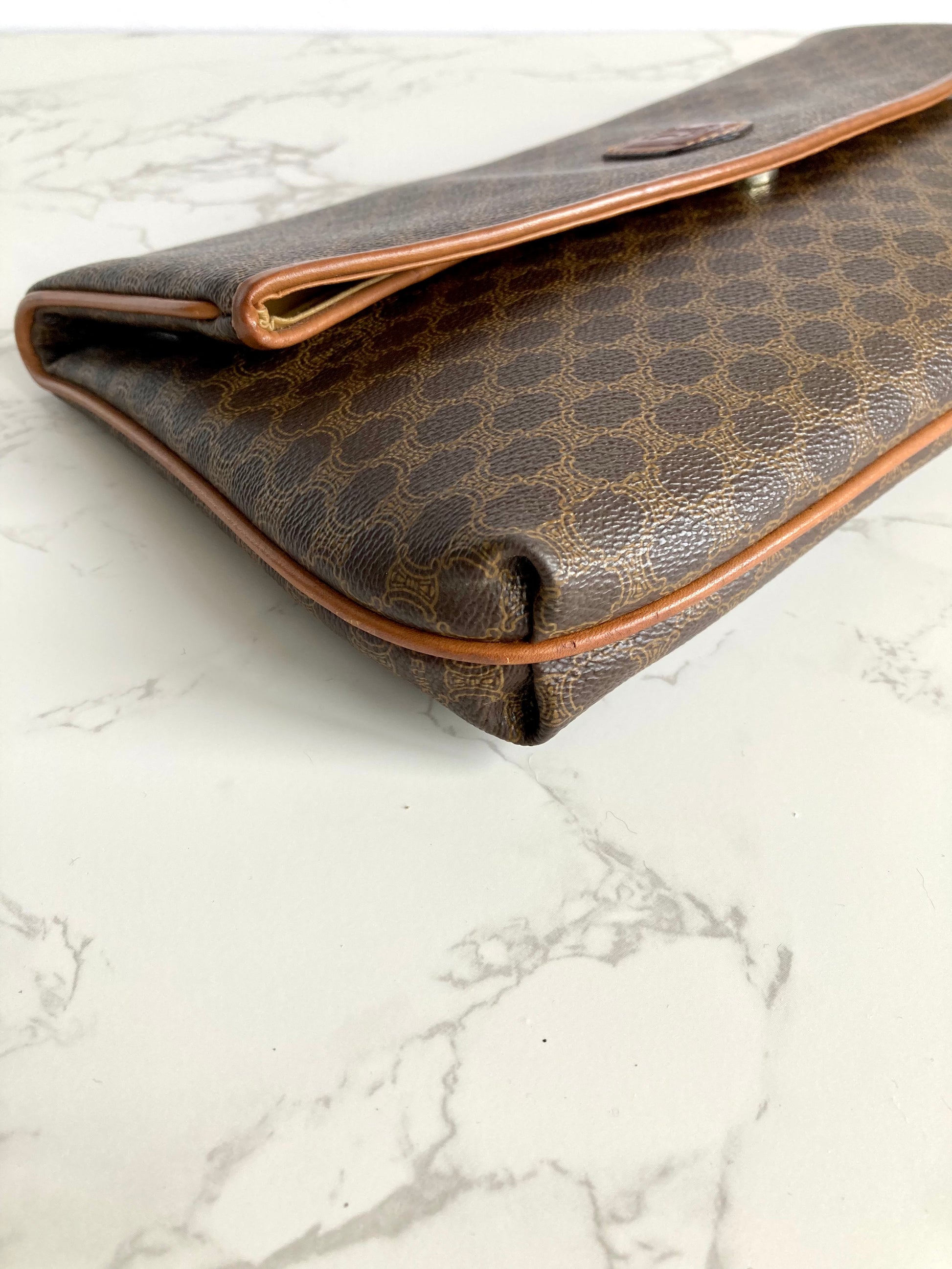 CELINE Monogram Clutch