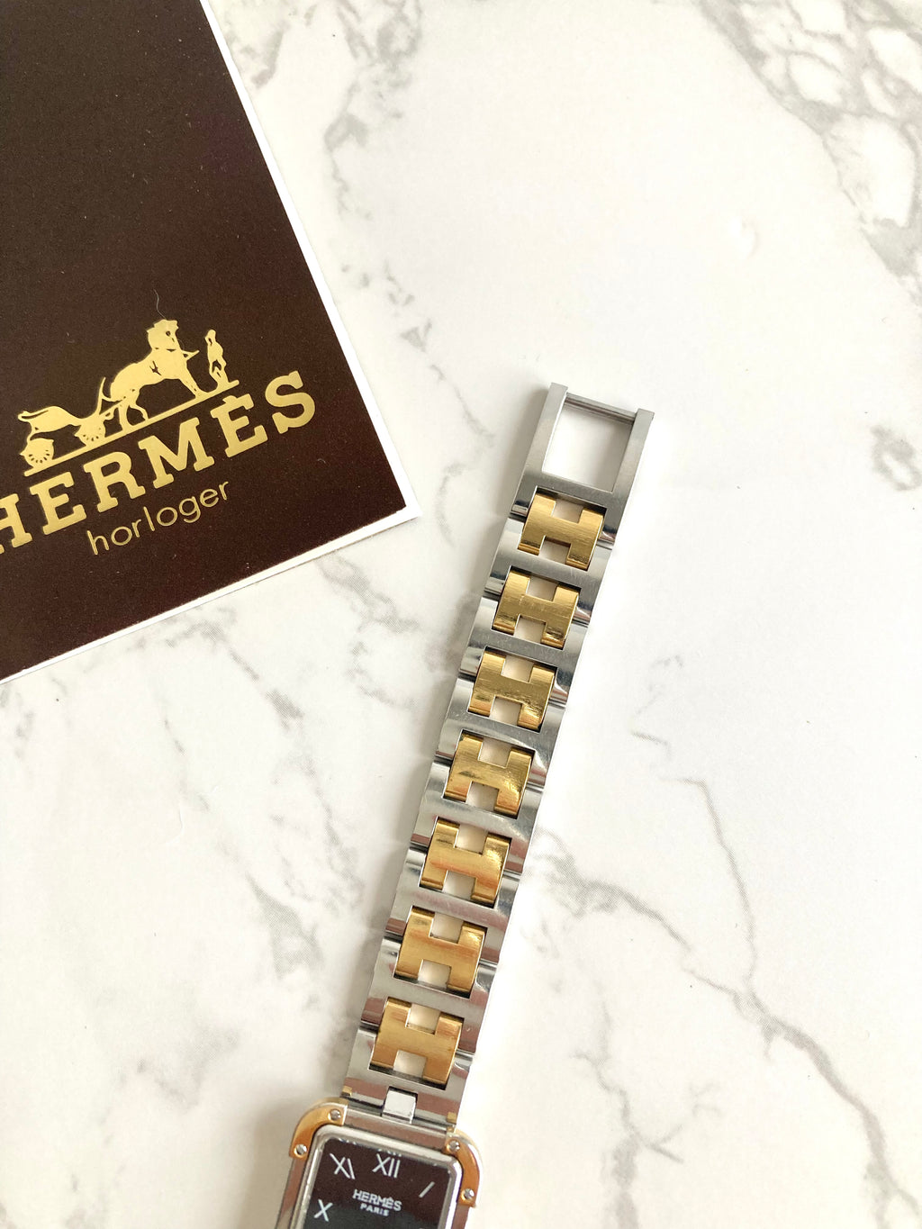 HERMES Croisiere Vintage Lady’s Quartz Wristwatch
