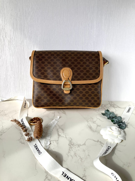 CELINE Monogram Camera Crossbody Bag