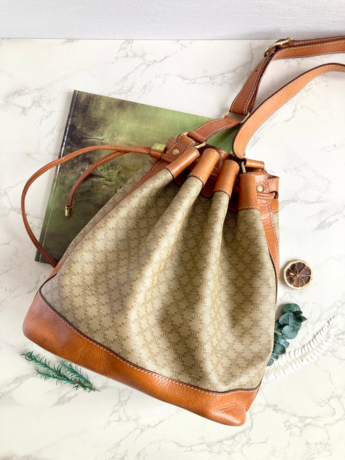 CELINE Monogram Bucket Bag