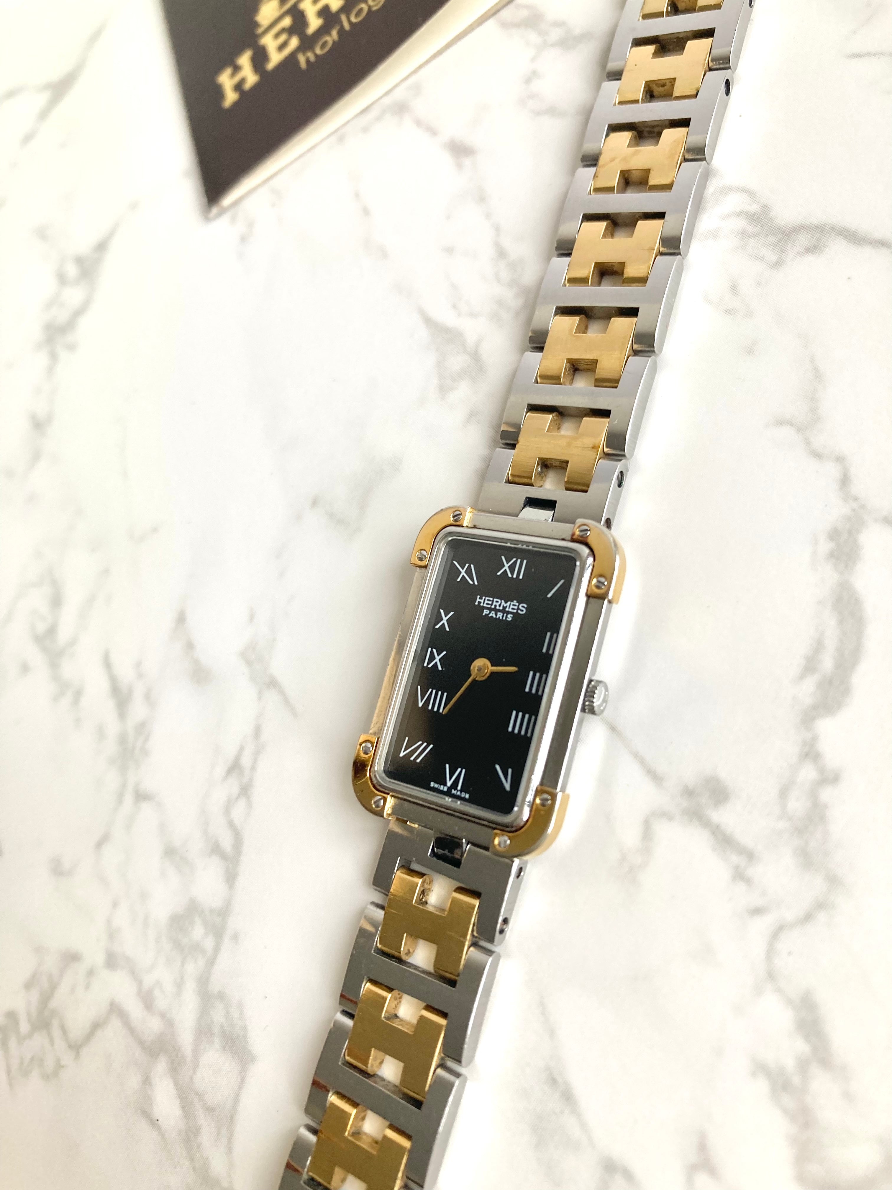 HERMES Croisiere Vintage Lady's Quartz Wristwatch 