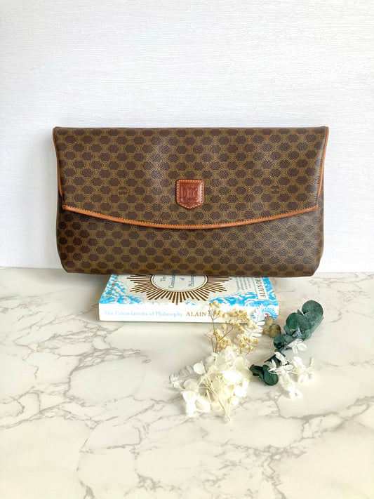 CELINE Monogram Clutch