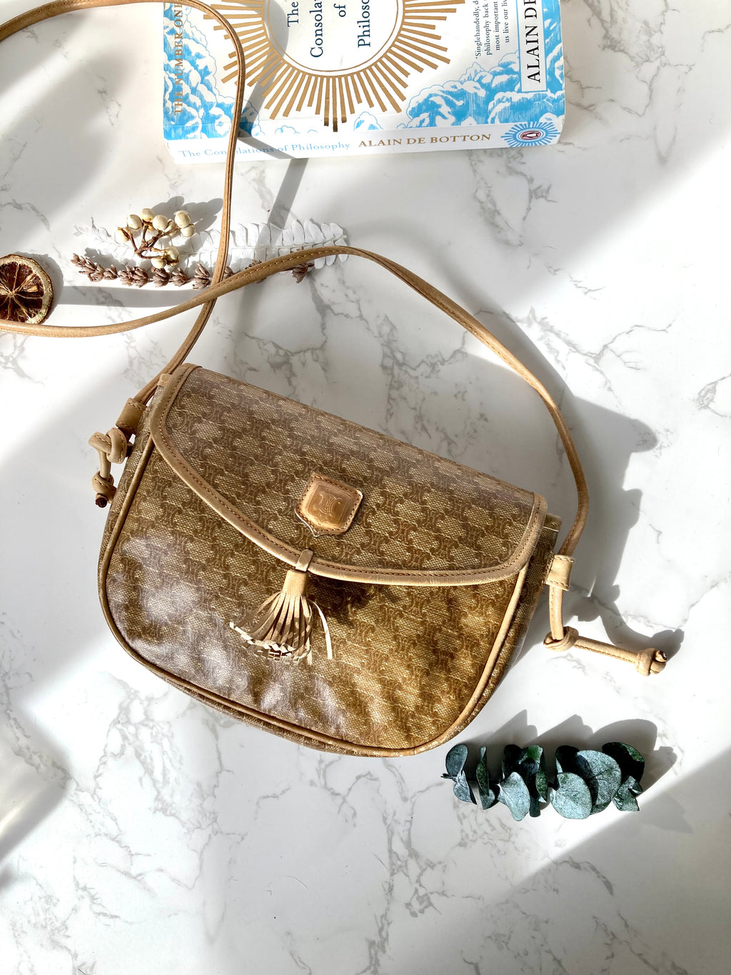 CELINE Monogram PVC Small Crossbody Bag