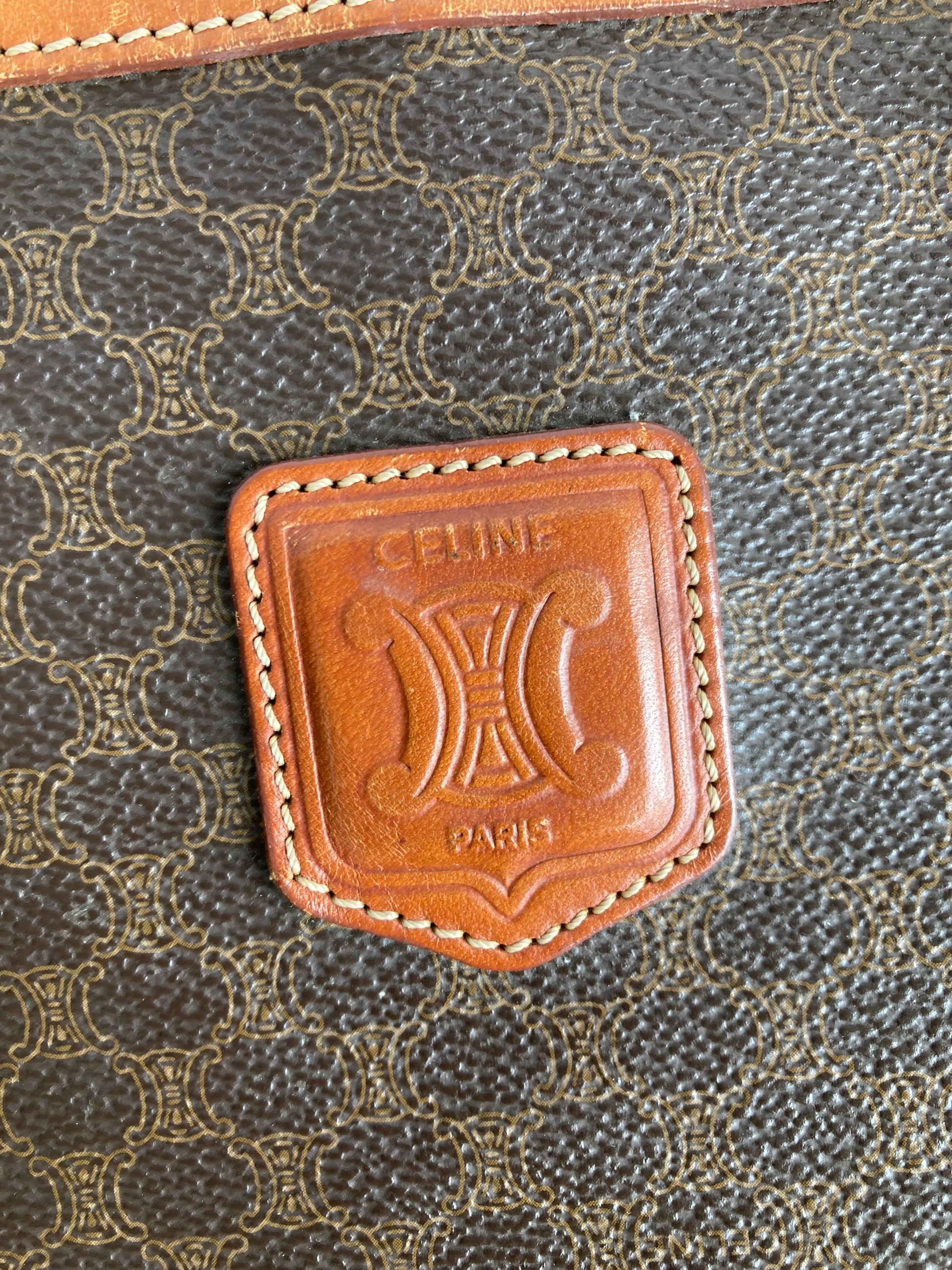 Celine Paris monogram handbag (Vintage)