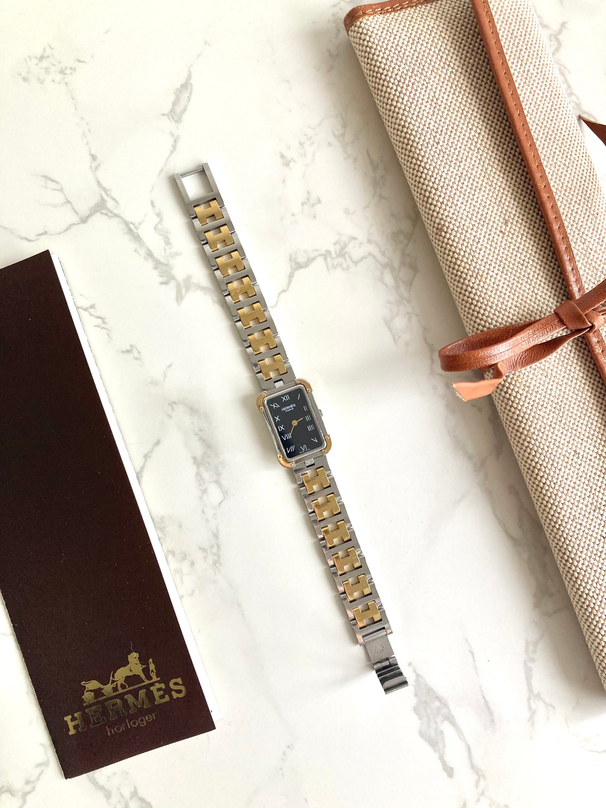 HERMES Croisiere Vintage Lady’s Quartz Wristwatch