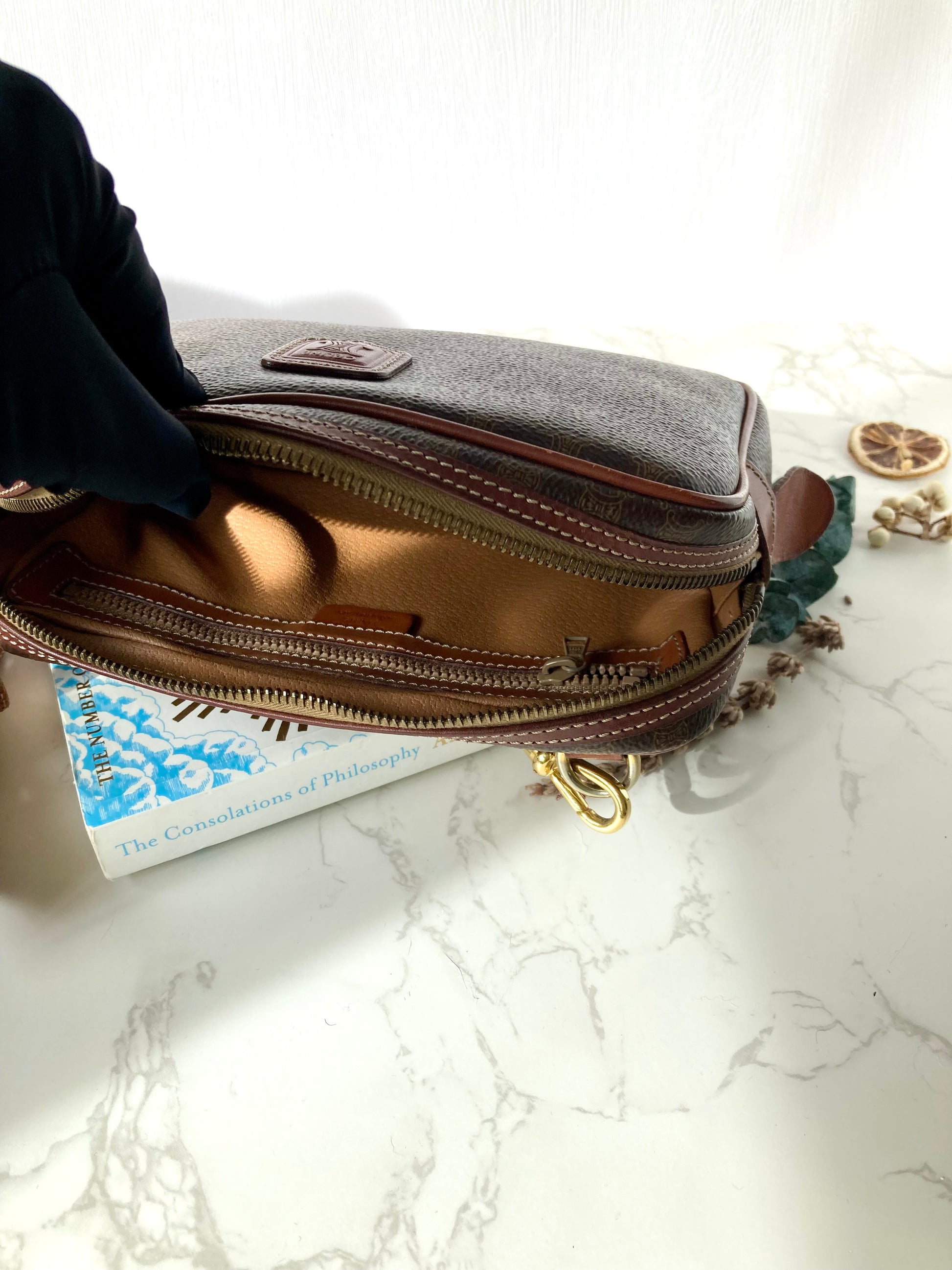 CELINE Monogram Small Crossbody Bag