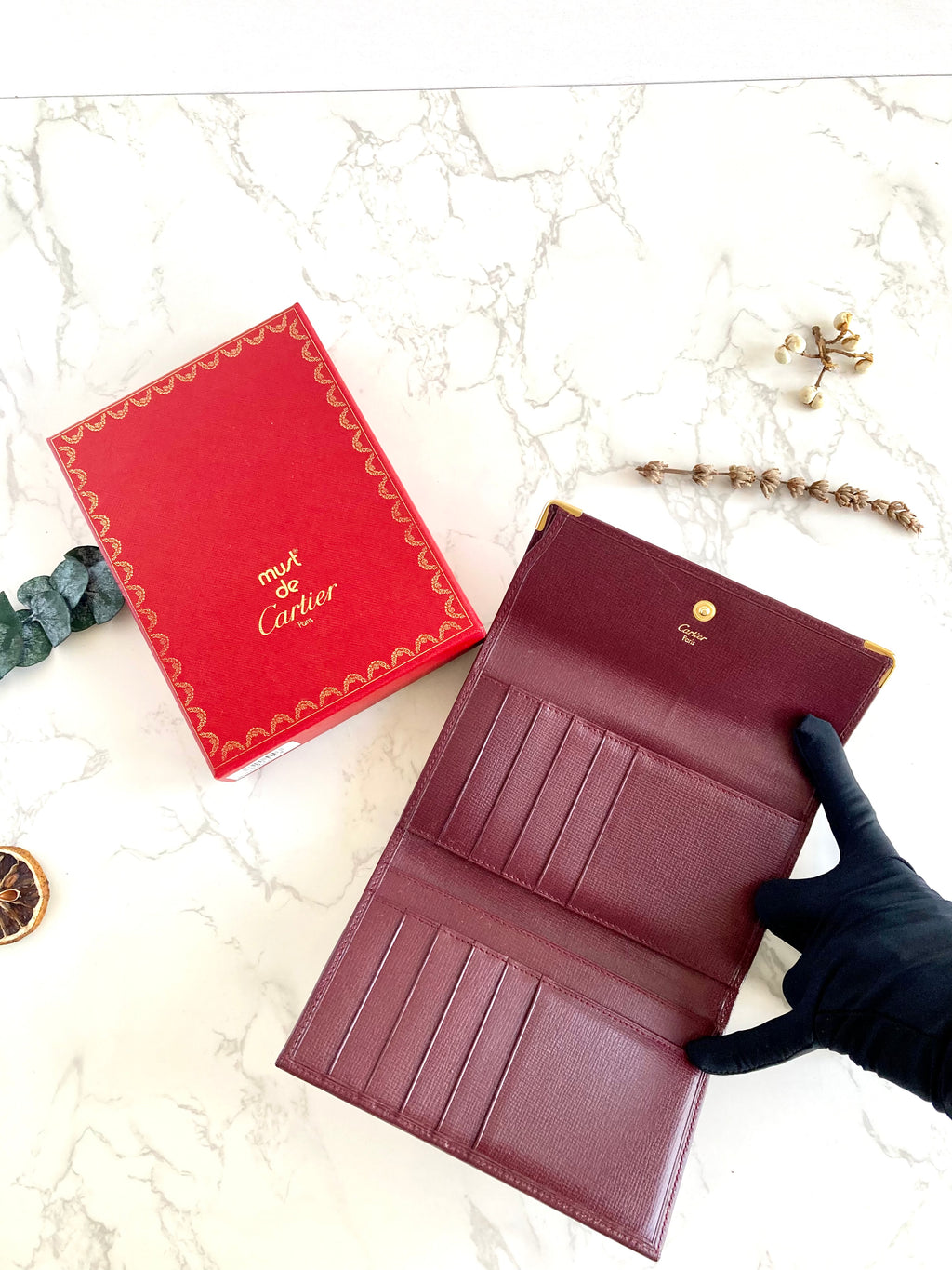 CARTIER Must De Classic Wallet 